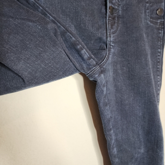 J Brand Natasha Sky High Skinny Jeans Stretch Denim Size 29 Bluebird Darkwash - Picture 16 of 16